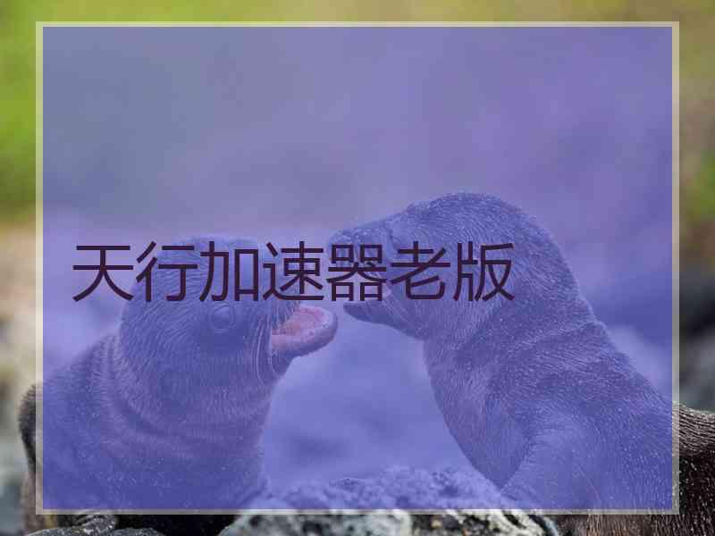 天行加速器老版
