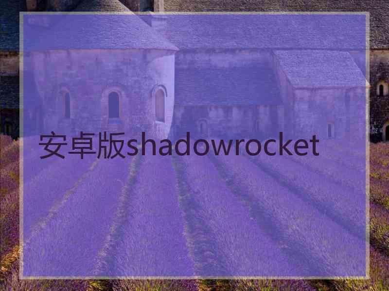 安卓版shadowrocket